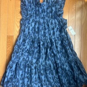 By Anthropologie Jenee Tiered Tunic Dress PETITE